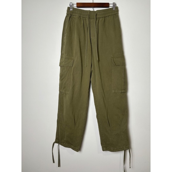 Aelfric Eden Pants - Aelfric Eden Baggy Cargo Pants Large Unisex Streetwear Indie Grunge Drawstring